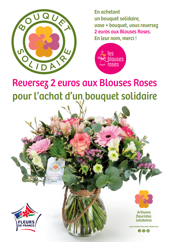 Les Artisans Fleuristes Solidaires, une association engagée dans la démarche Fleurs de France.